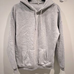 heathered grey hoodie 🩶